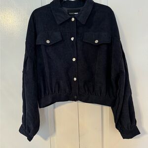 Brand new Fashion Nova Navy Blue Jacket